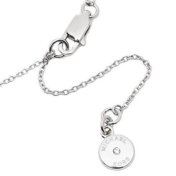 Michael Kors Monogram Mother of Pearl Necklace - Picture 5 of 5